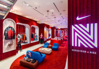 Partenariat entre Nike et Nordstrom à New York City